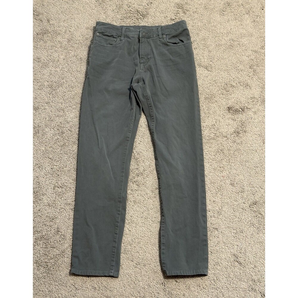 American Eagle Men’s Gray Dark Wash Denim Jeans Skinny Fit Mid Rise 5-Pkt
